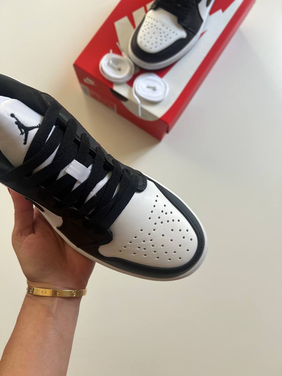 Air Jordan 1 Low “Black & White” Panda Унисекс