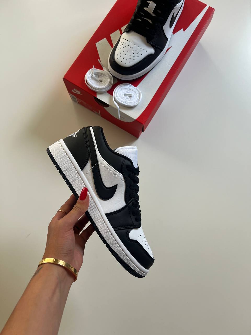 Air Jordan 1 Low “Black & White” Panda Унисекс