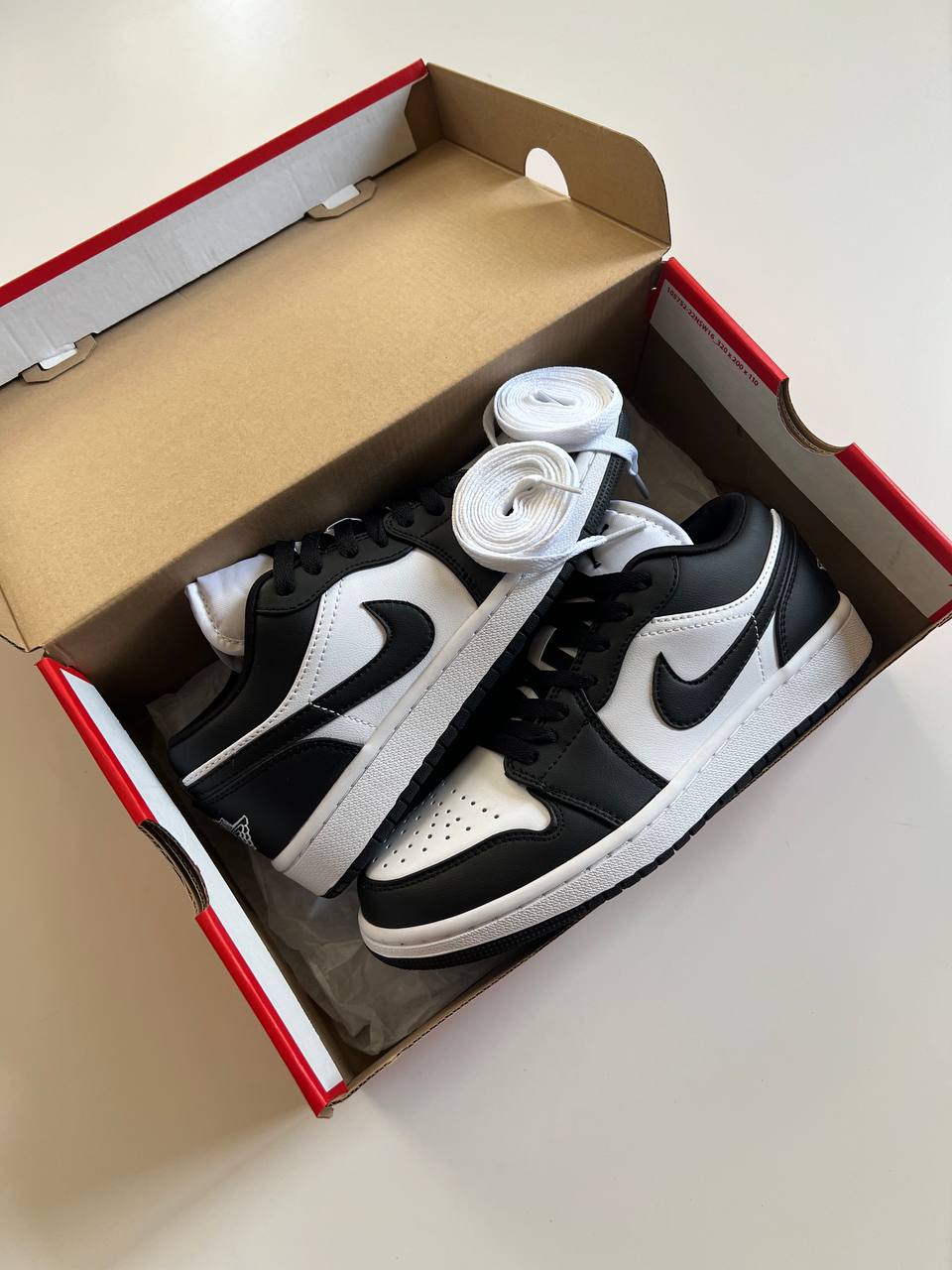 Air Jordan 1 Low “Black & White” Panda Унисекс