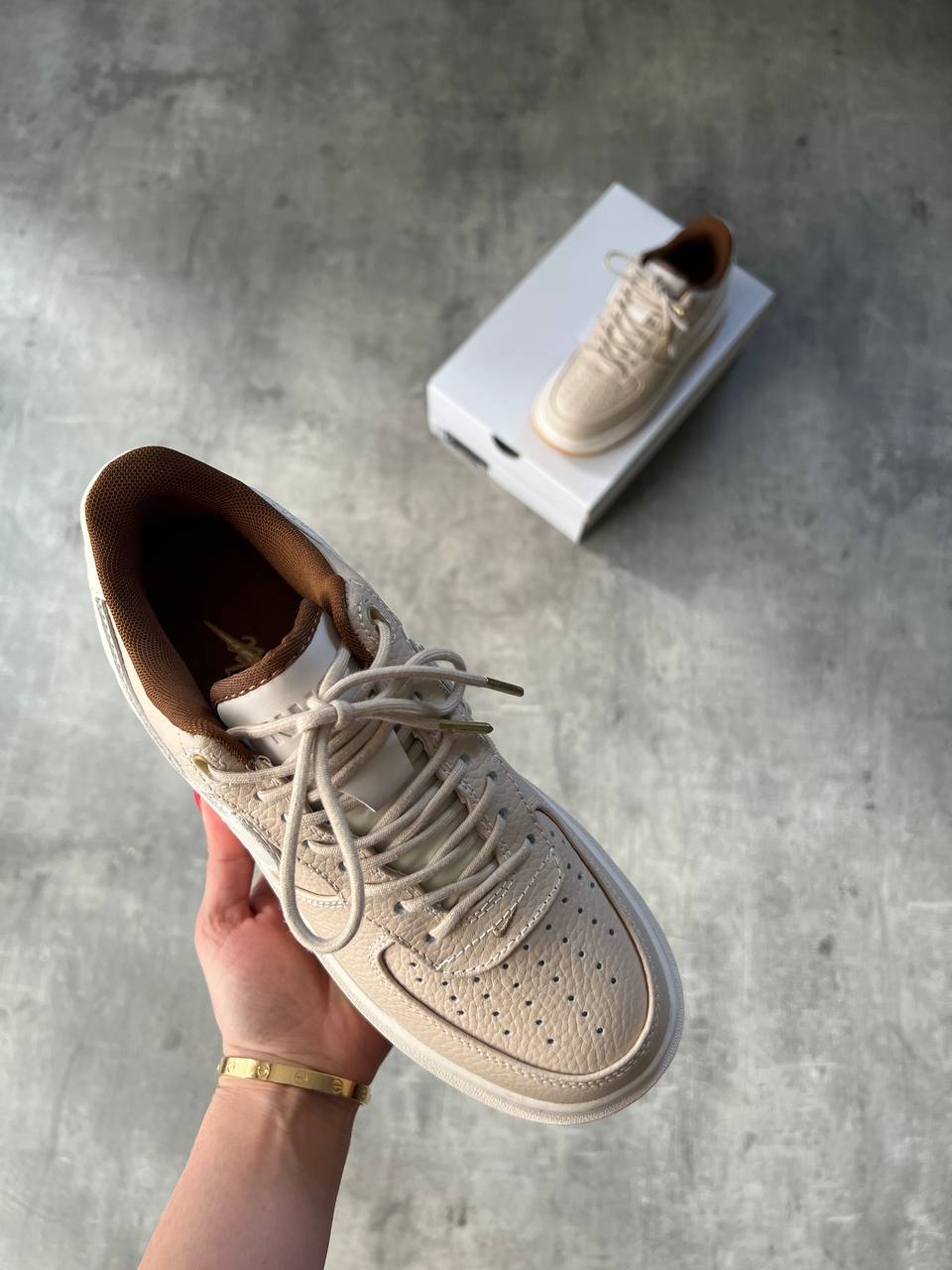 AIR FORCE 1 LUXE 'PECAN' Мъжки