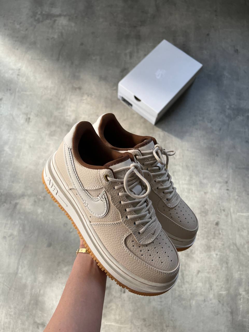 AIR FORCE 1 LUXE 'PECAN' Мъжки