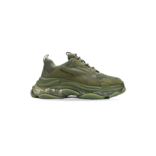 TRIPLE S SNEAKER CLEAR SOLE - GREEN унисекс