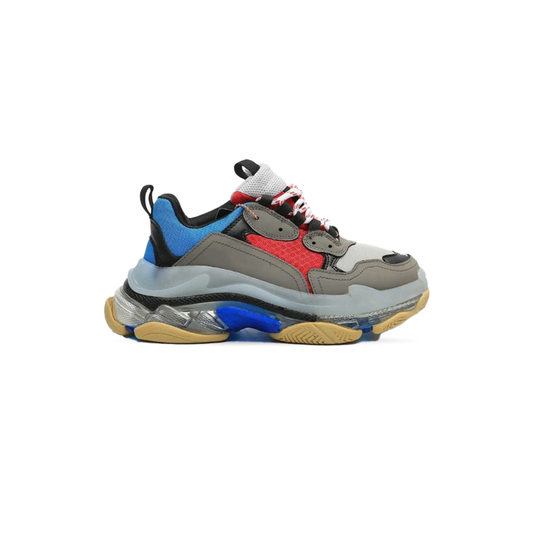 Bsg TRIPLE S Grey & Blue & Red дамски