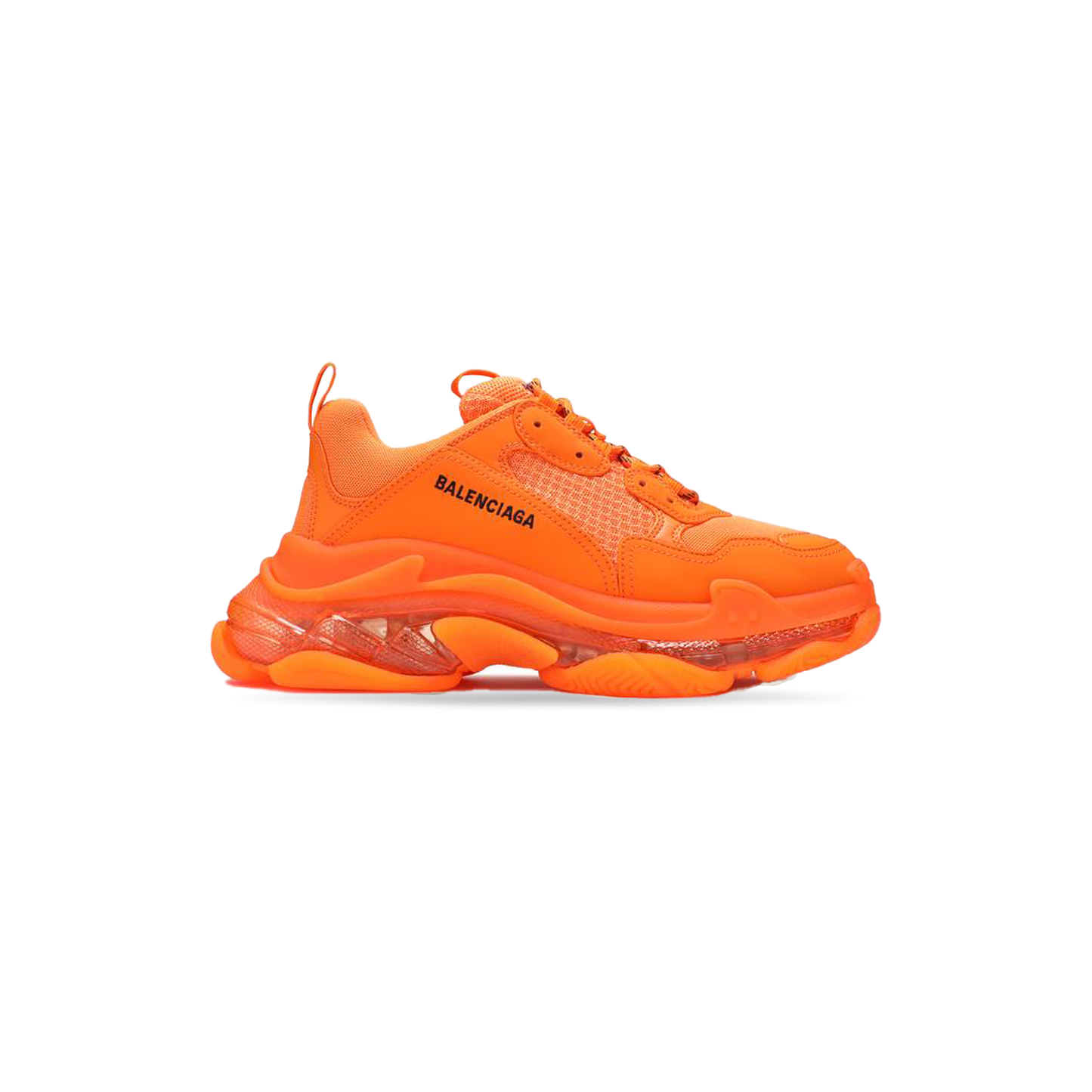 TRIPLE S SNEAKER CLEAR SOLE - ORANGE мъжки