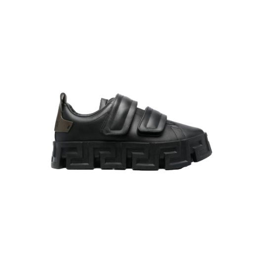 Vsc Greca Labyrinth chunky leather sneakers - Black мъжки