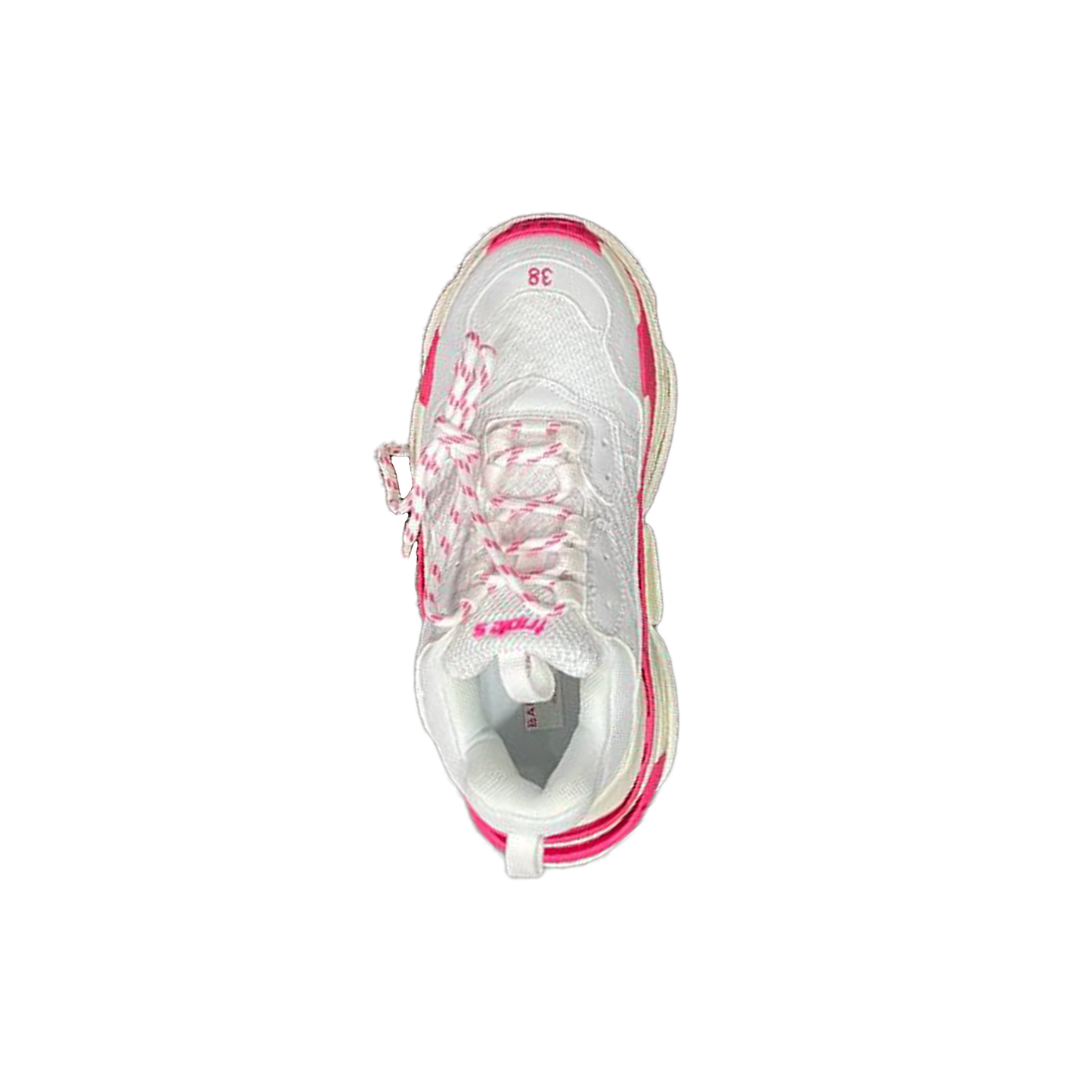 TRIPLE S White & Pink дамски