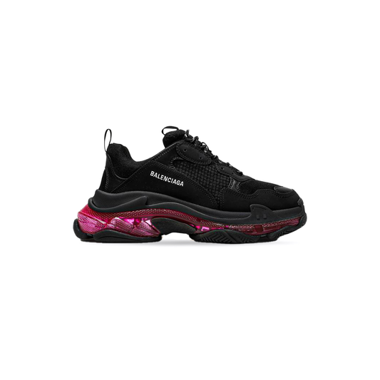 Triple S Sneaker Black Pink Neon унисекс