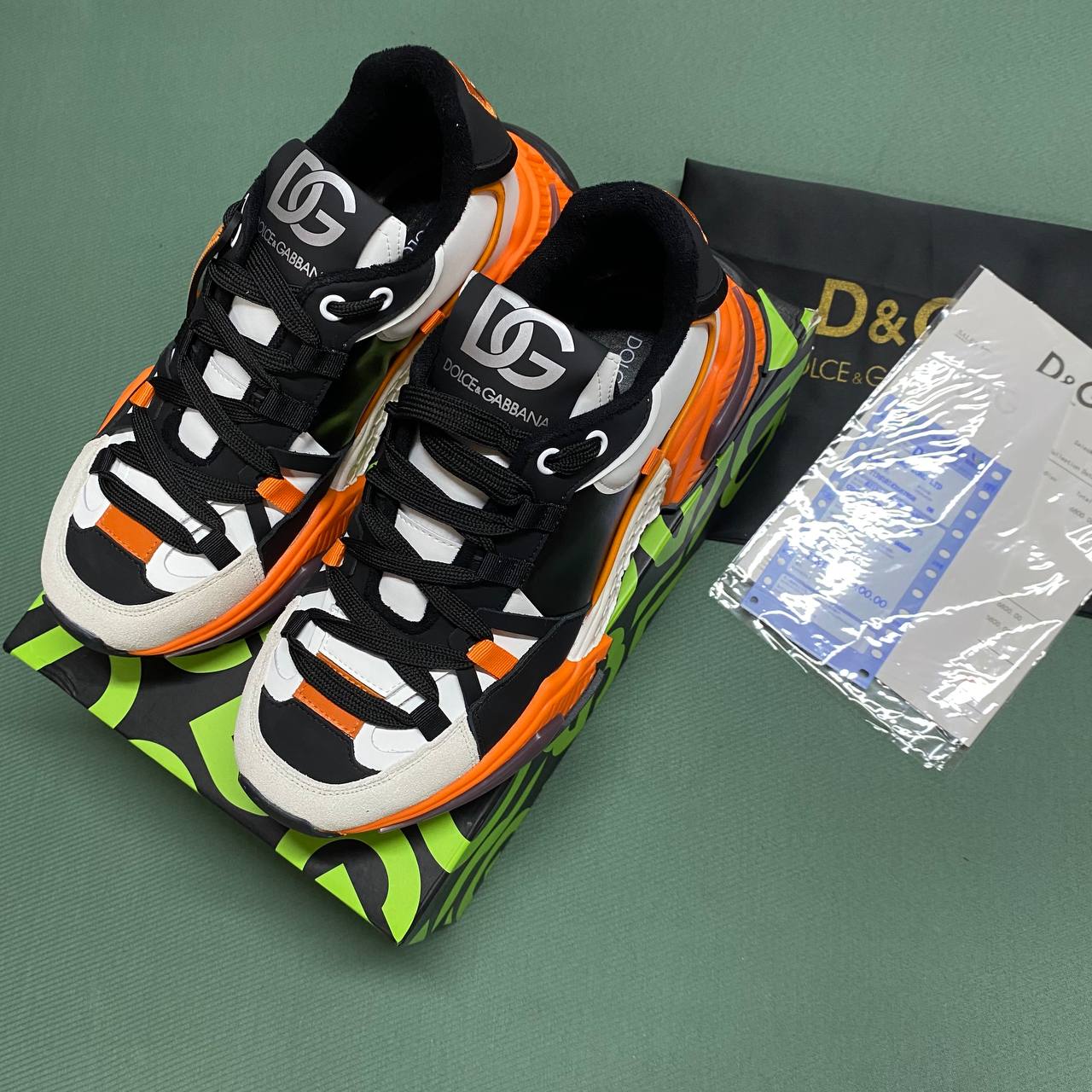 DG orange Airmaster Low-top Sneakers дамски