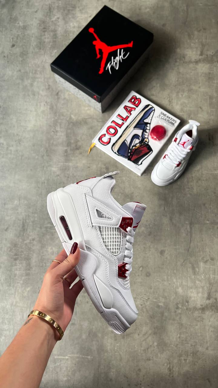 Air Jordan Retro 4 Red Metallic мъжки