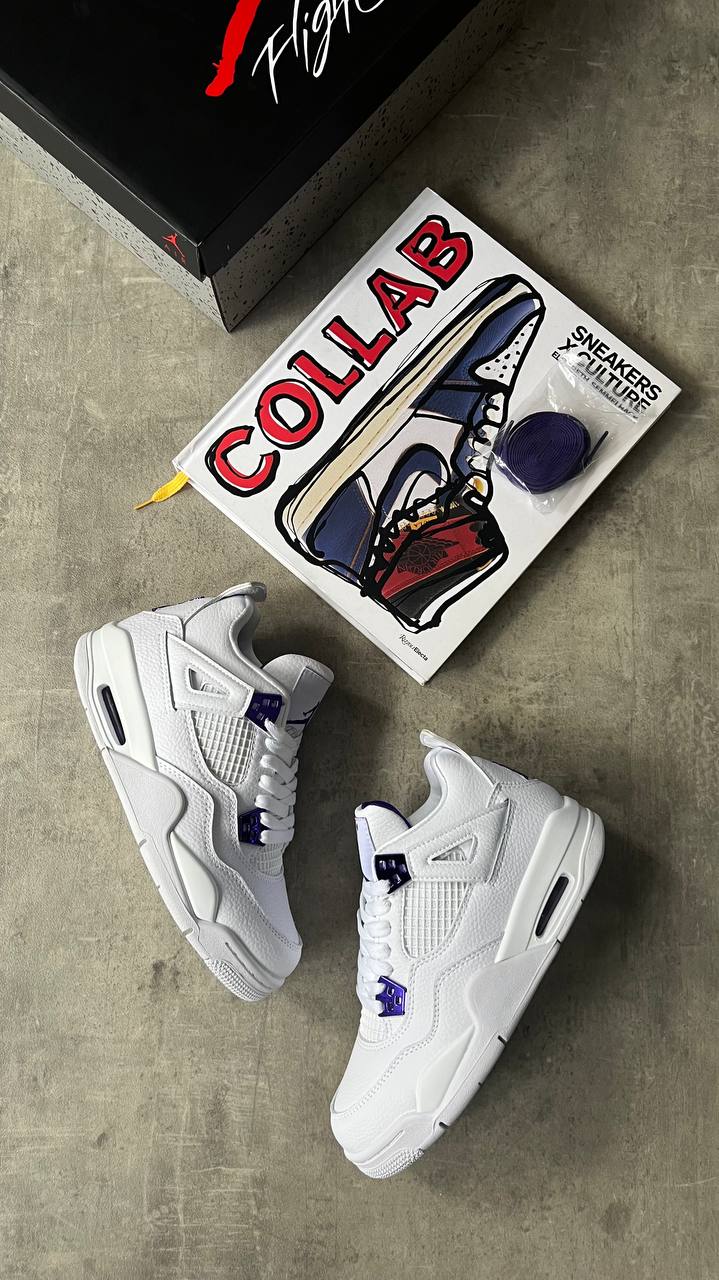 Air Jordan 4 Retro Metallic Purple мъжки