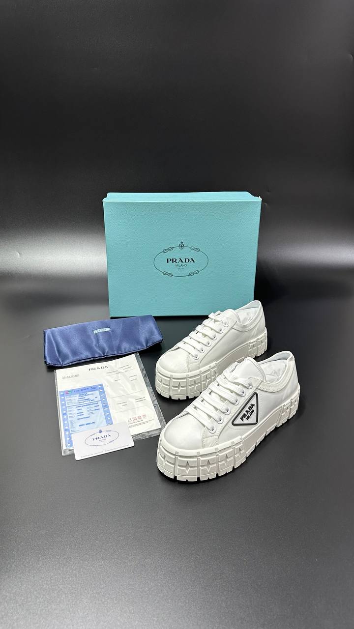 Prd 50mm Logo Flatform Sneakers white дамски