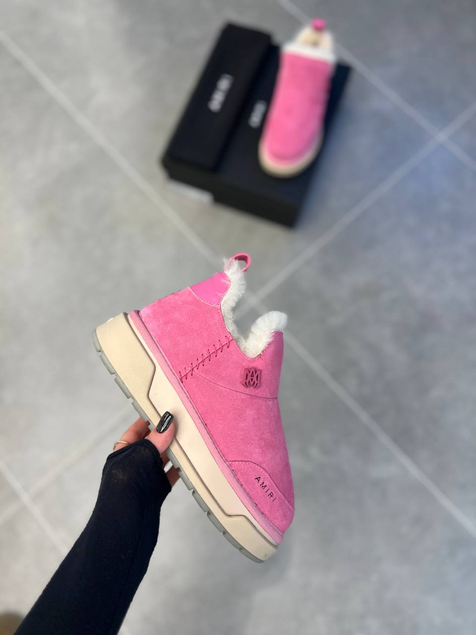 Malibu Suede Pink Boots  Дамски