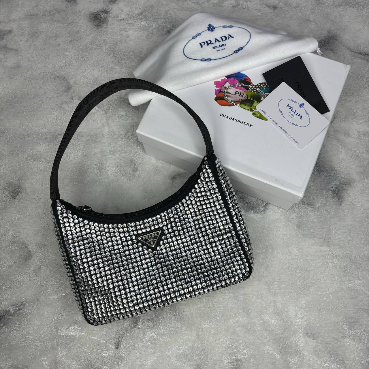 Prd Re-Edition 2000 Crystal Mini Bag