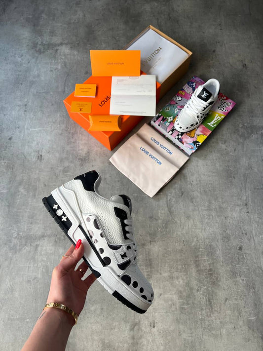 LV x YK Trainers white & black унисекс